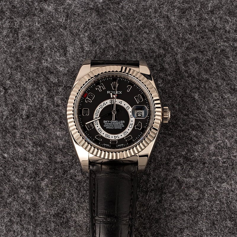 Rolex Sky-Dweller 326139 Black Arabic Dial