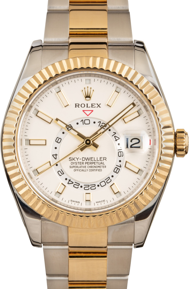 Pre-Owned Rolex Sky-Dweller 326933 Two-Tone Watch