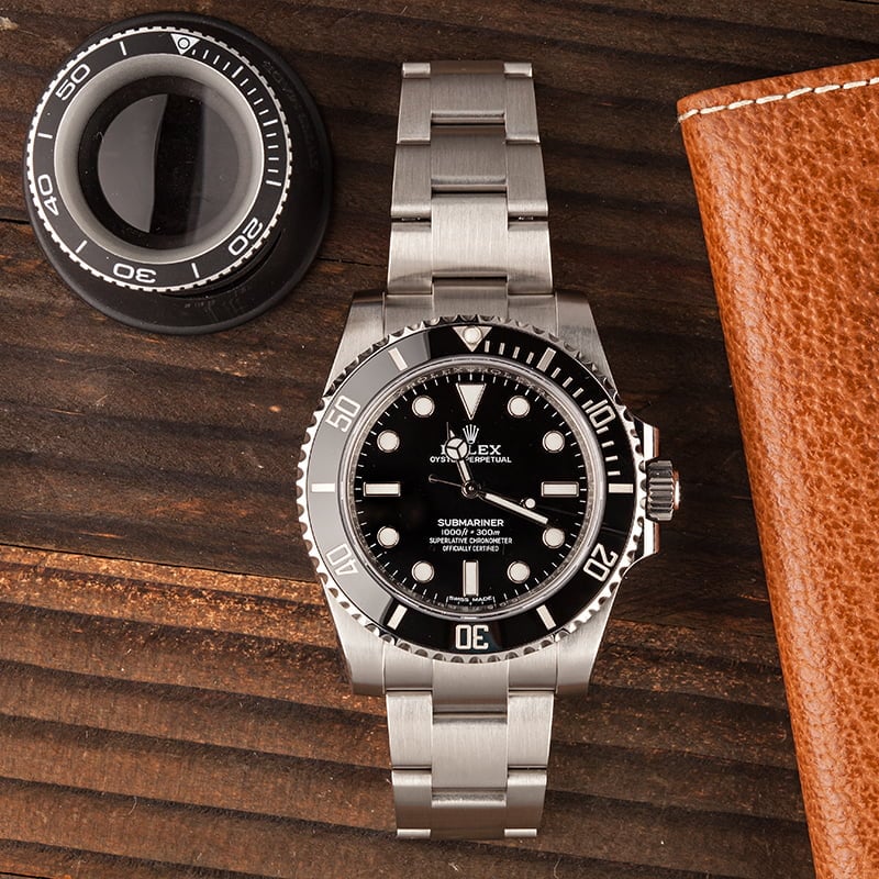 Rolex Submariner 114060 Black No Date