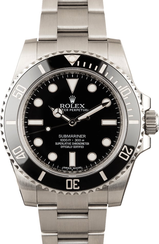 Rolex Submariner No Date 114060 Pre-Owned