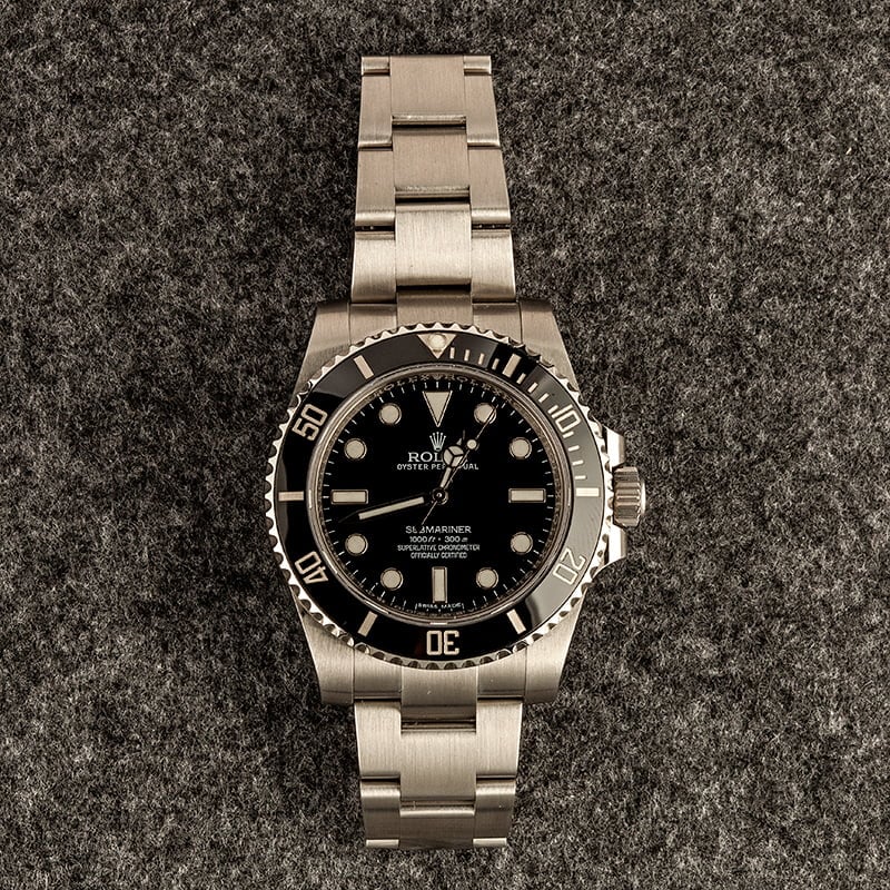 Rolex Submariner No Date 114060 Pre-Owned