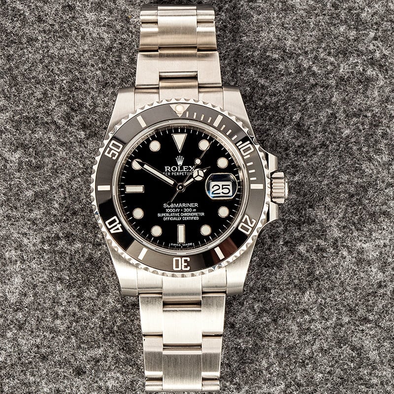 Rolex Black Ceramic Submariner 116610LN