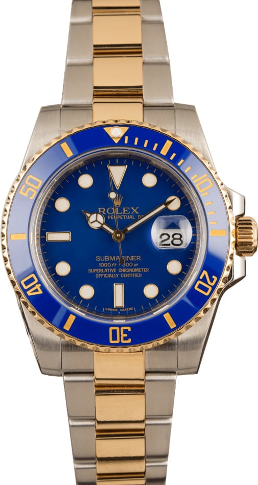 Rolex Two Tone Sub 116613