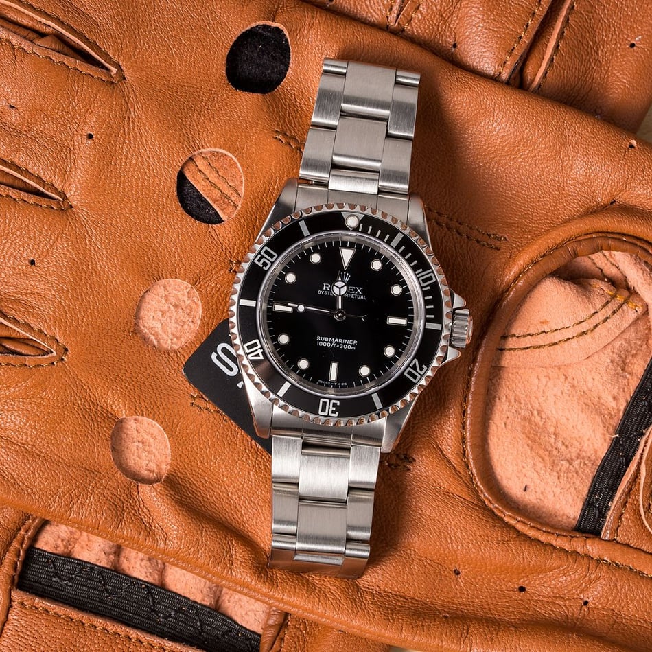 Men's Rolex Submariner 14060 Black Bezel