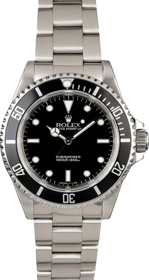 Steel Rolex Submariner 14060 No Date