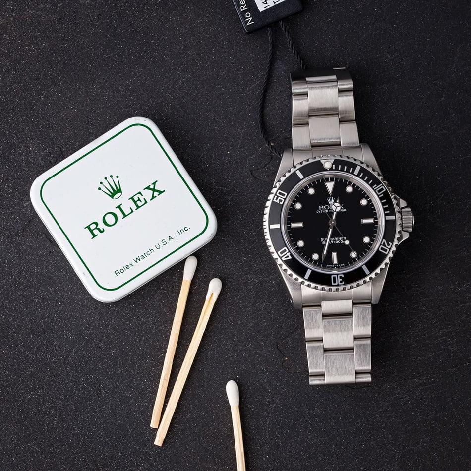 Steel Rolex Submariner 14060 No Date
