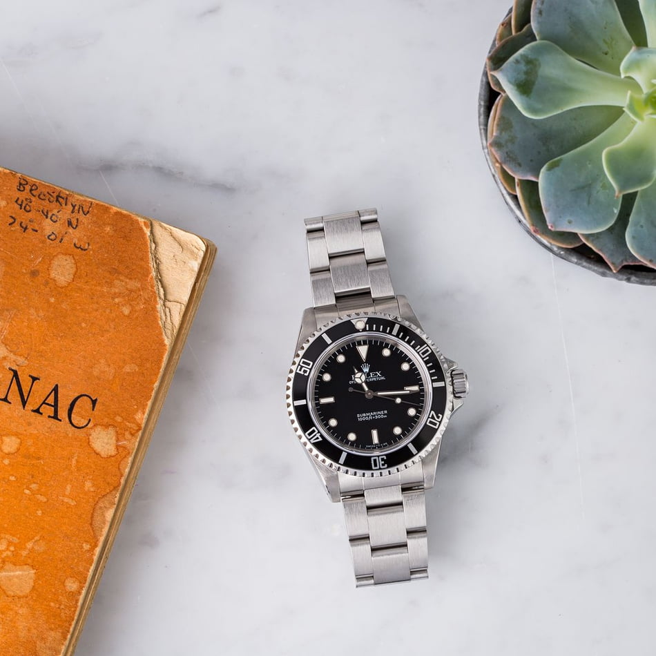Used Rolex Submariner 14060 No Date Watch