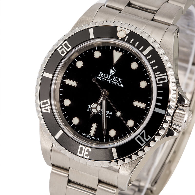 PreOwned Rolex Submariner 14060M Timing Bezel
