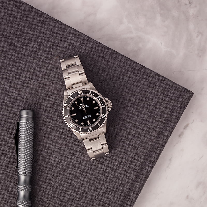 Used Rolex Submariner 14060 Steel Oyster Band