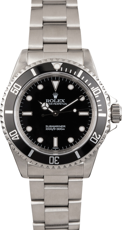 Used Rolex Submariner 14060 Steel Oyster Band