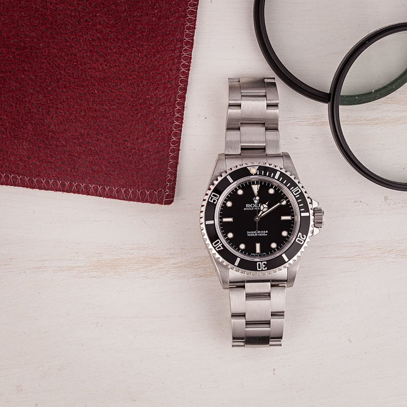 Used Rolex Submariner 14060 Steel Men's Watch