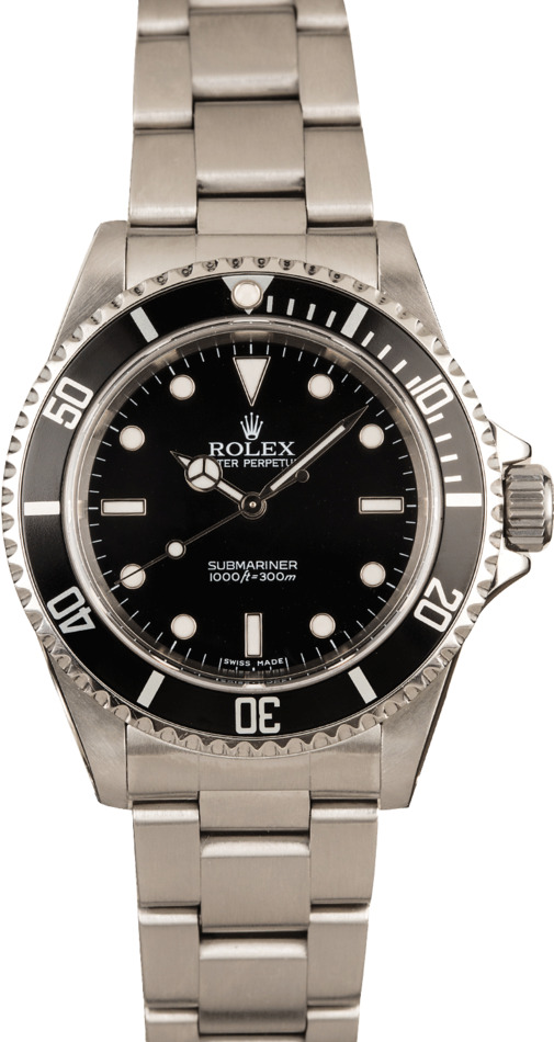Rolex No Date Sub 14060 100% Authentic