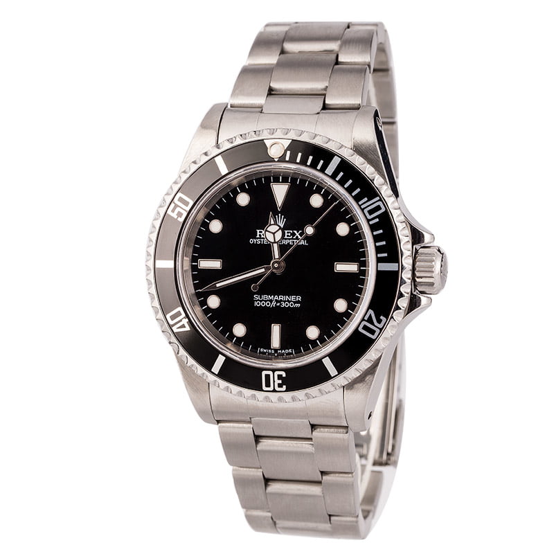 Rolex No Date Sub 14060 100% Authentic