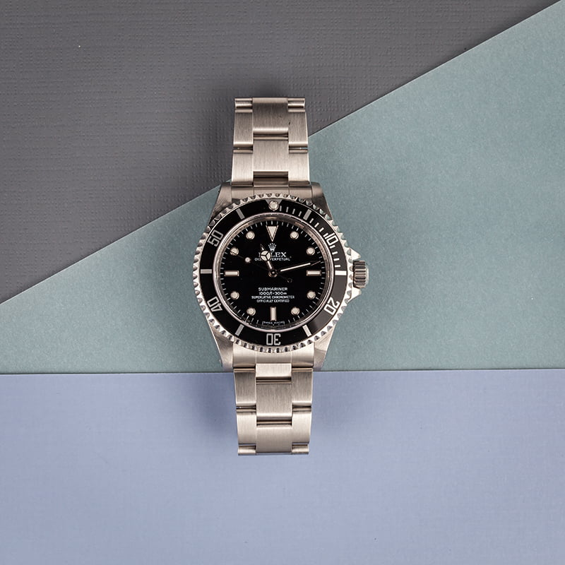 Pre-Owned Rolex Submariner 14060 Black Dial 40MM