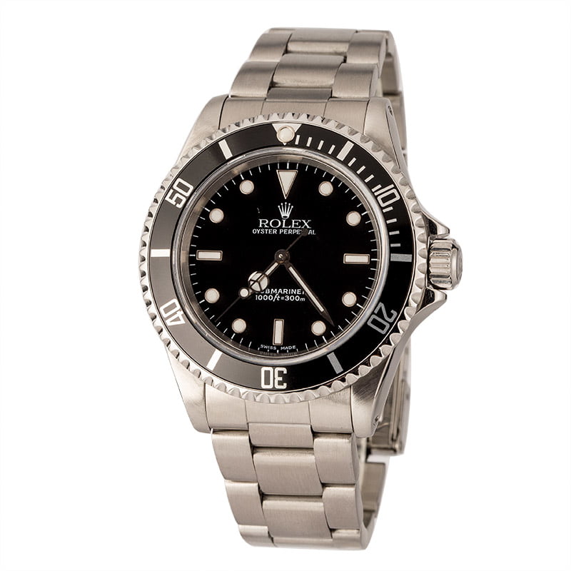Pre Owned Rolex 14060 No Date Submariner Timing Bezel
