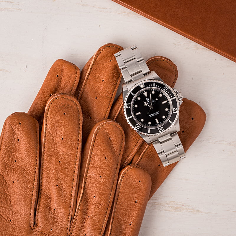 Used Rolex Submariner 14060 Black Timing Bezel