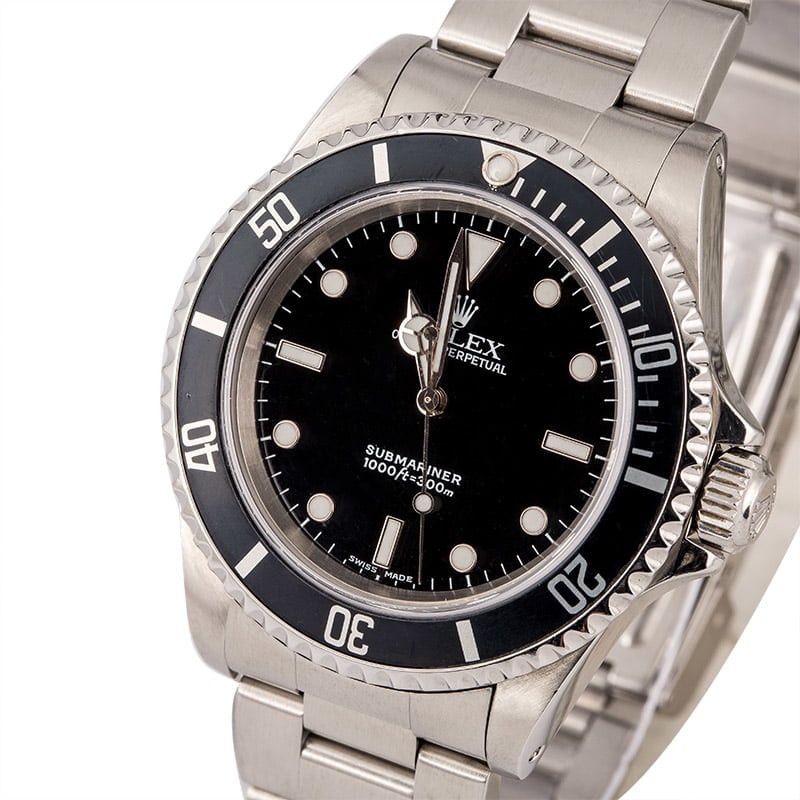 Pre Owned Rolex Submariner 14060 Steel Oyster