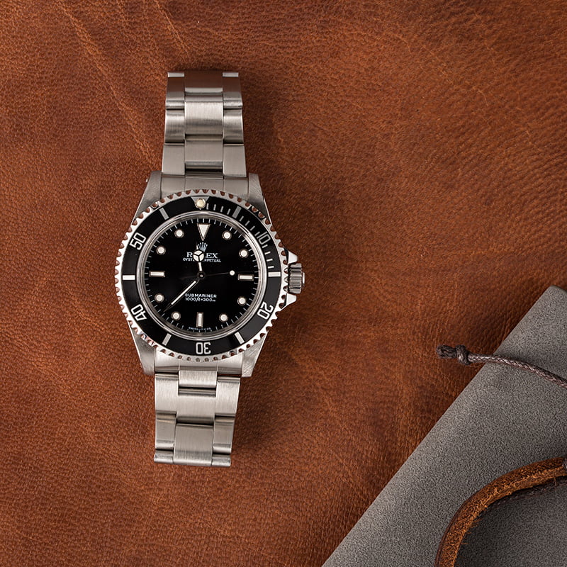 Used Rolex Submariner 14060 Stainless Steel