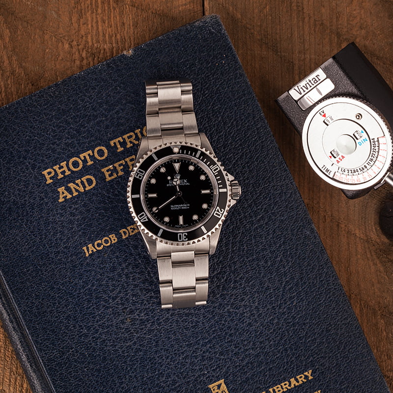 Used Rolex Submariner 14060 Luminous Markers