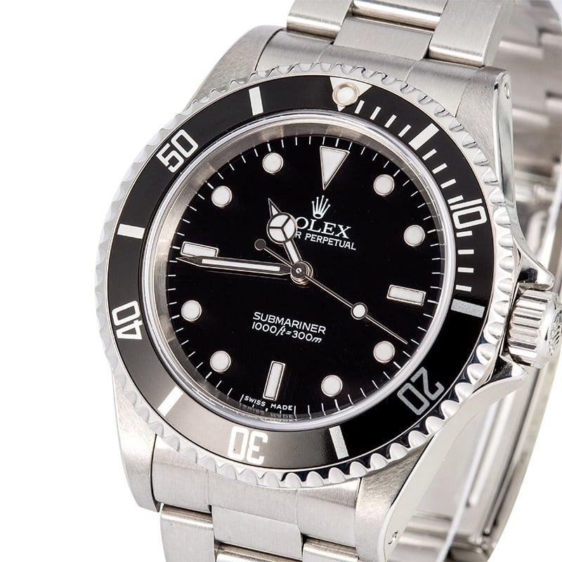 Rolex Submariner No Date Model 14060TT