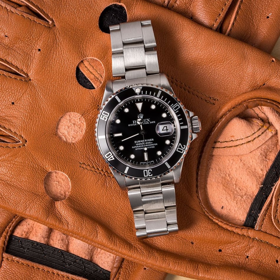 Men's Rolex Submariner 16610 Steel Oyster Band