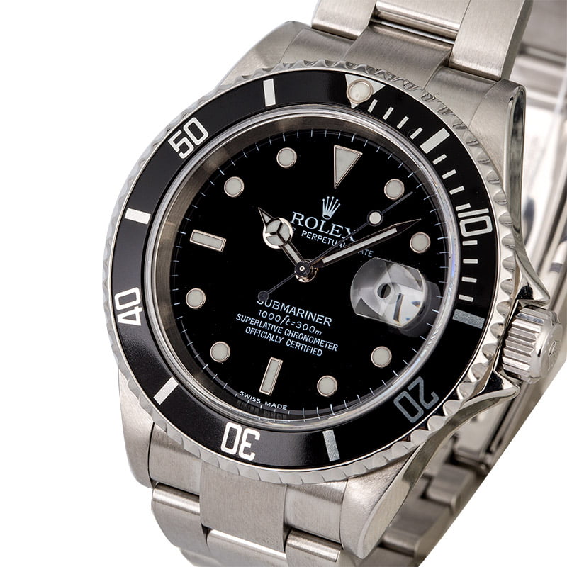 Rolex Submariner 16610 Steel 40MM