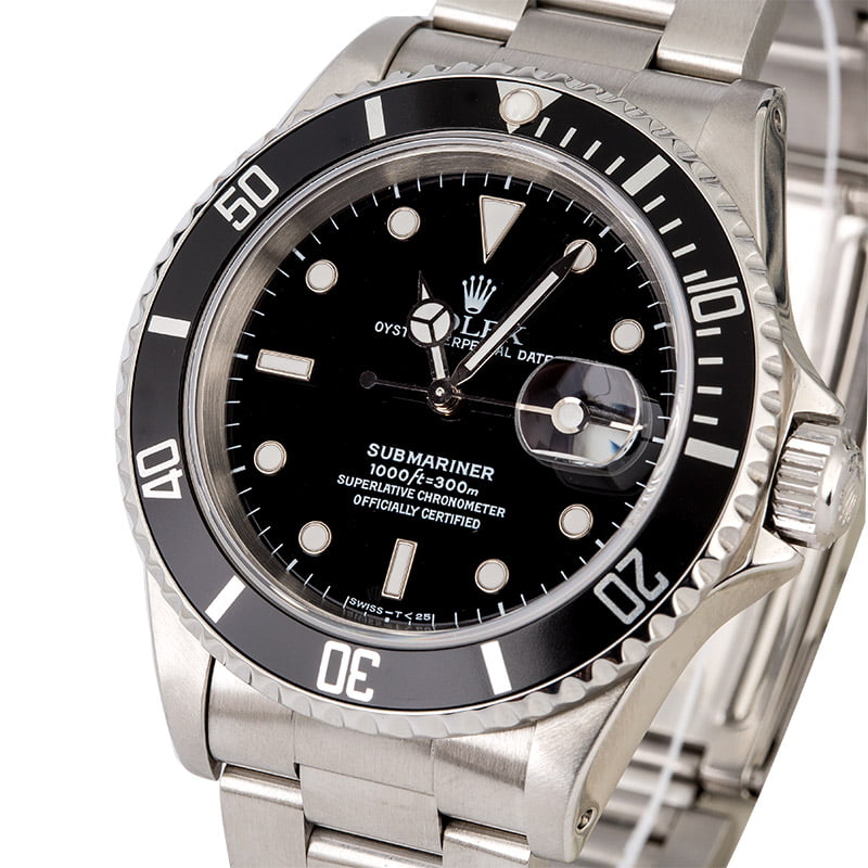 Rolex Submariner 16610 Steel Oyster Perpetual