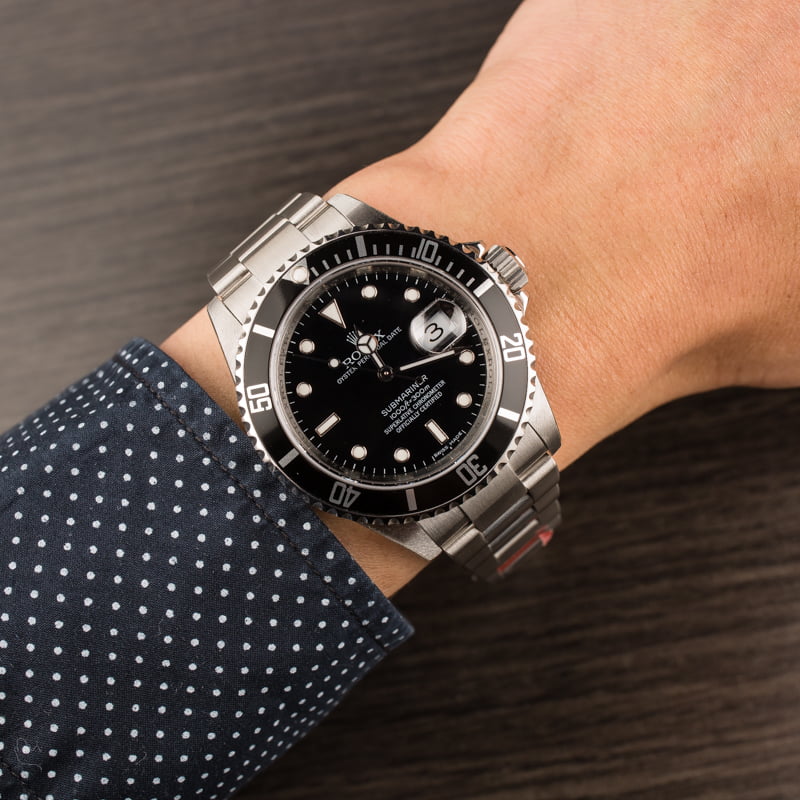 Unworn Rolex Stainless Steel Submariner 16610