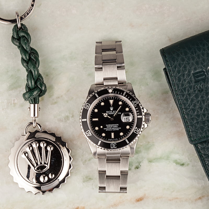 Rolex Submariner 16610 Steel Dive Watch