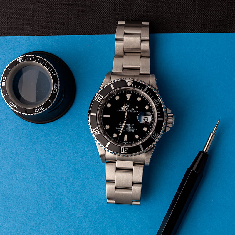 Rolex Submariner 16610 Timing Bezel