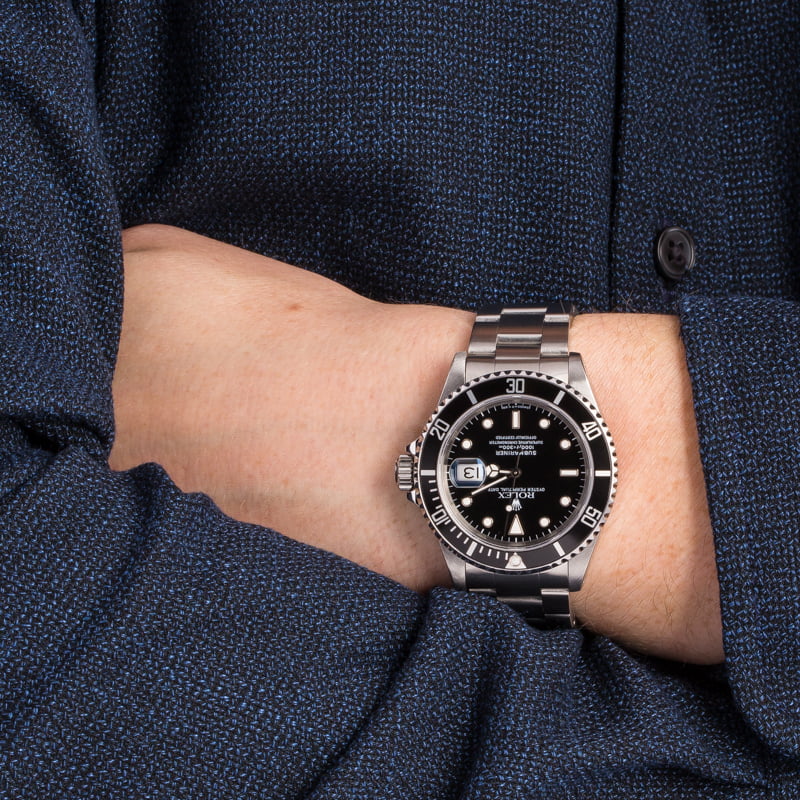 Rolex Submariner Watch 16610BKSO