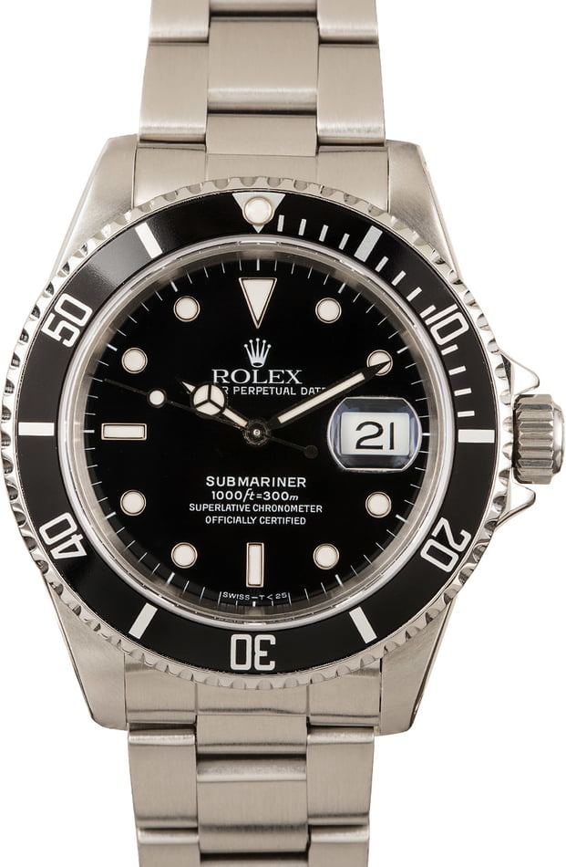 Buy Used Rolex Submariner 16610 | Bob's 