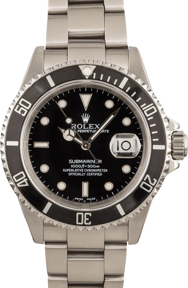 Image of Rolex Men's Pre-owned Submariner 16610