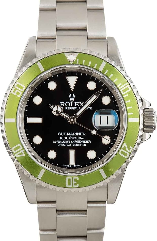 adgang I mængde bison Buy Used Rolex Submariner 16610 | Bob's Watches - Sku: 149182