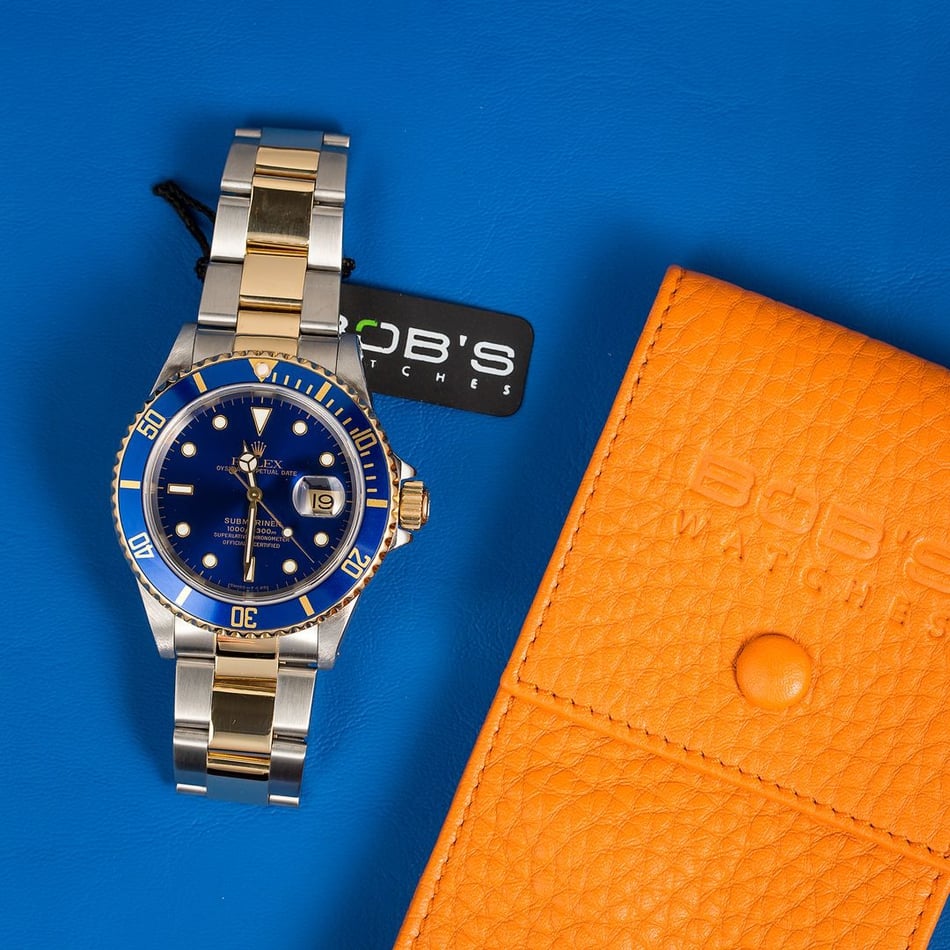 PreOwned Rolex Submariner 16613 Two Tone Oyster