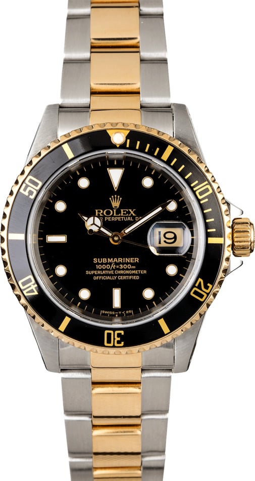 Men's Rolex Submariner 16613 Oyster Perpetual