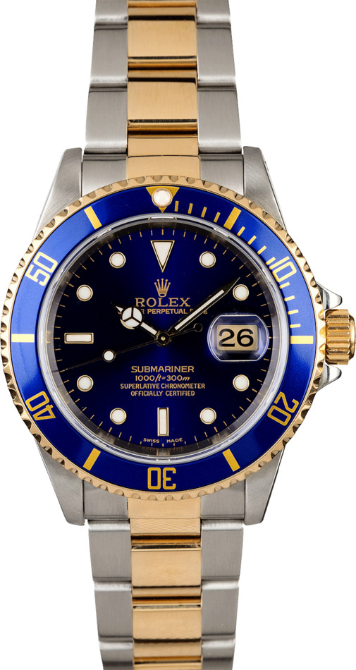 Rolex Submariner 16613 PreOwned Men's Watch