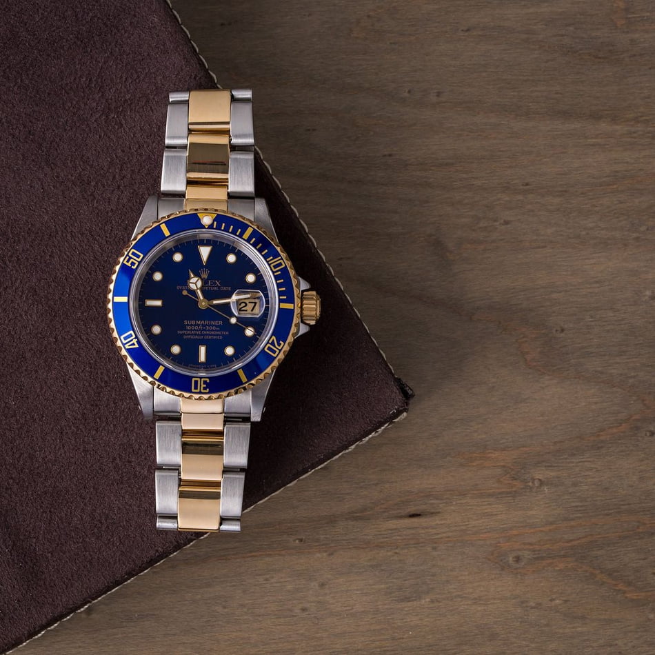 PreOwned Men's Rolex Submariner 16613