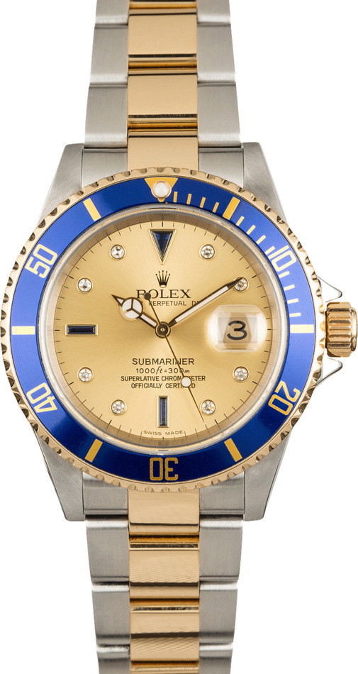 Buy Used Rolex Submariner 16613 | Bob's Watches - Sku: 123308