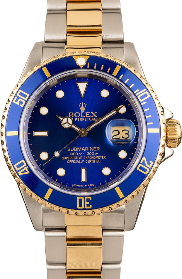 Buy Used Rolex Submariner 16613 | Bob's Watches