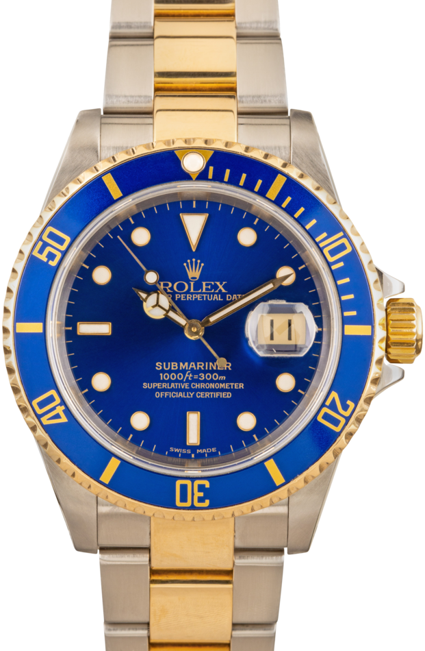 Rolex Submariner 16613 Two Tone Oyster Bracelet