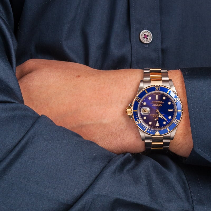 Submariner Rolex 16613 No Holes Case