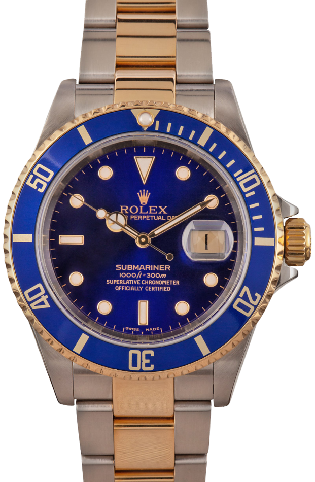Buy Used Rolex Submariner 16613 | Bob's Watches - Sku: 149108 x