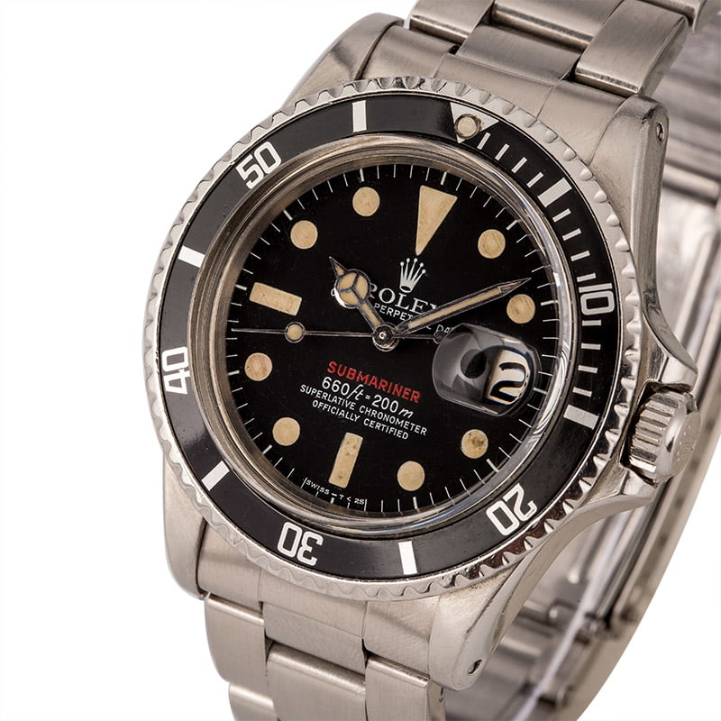 Vintage 1971 Rolex Submariner 1680