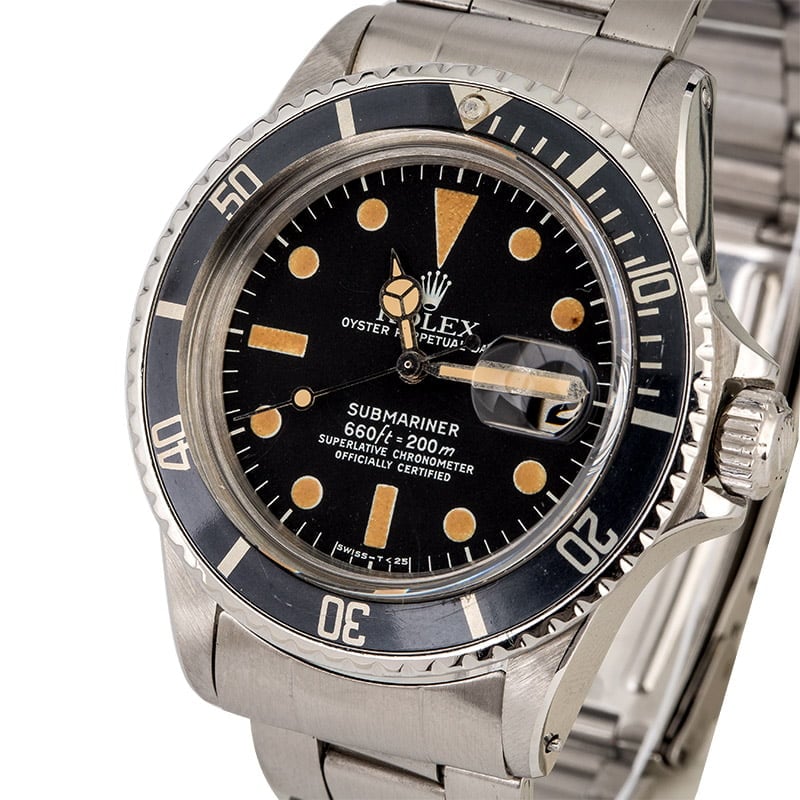 Vintage 1975 Rolex Submariner 1680