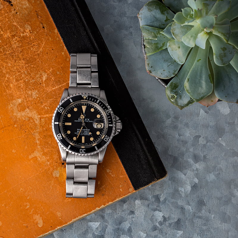 Vintage 1972 Rolex Red Submariner 1680