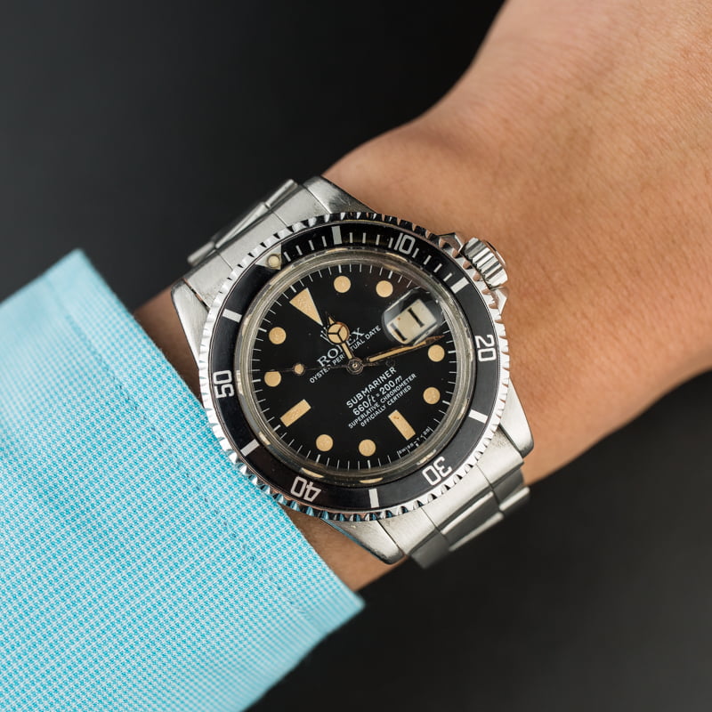 Vintage 1972 Rolex Red Submariner 1680