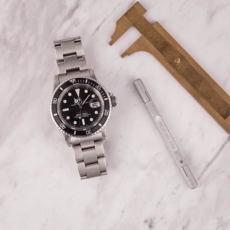 Vintage 1974 Rolex Submariner 1680 Mark IV Dial