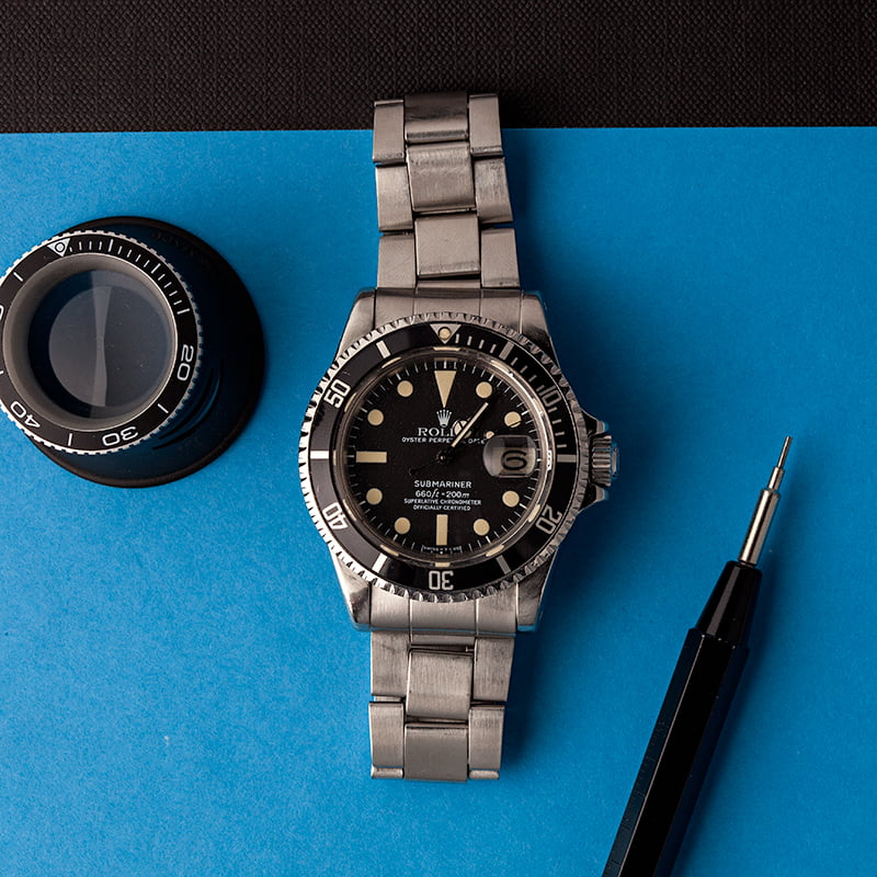 Vintage 1978 Rolex Submariner 1680 Feet First Dial