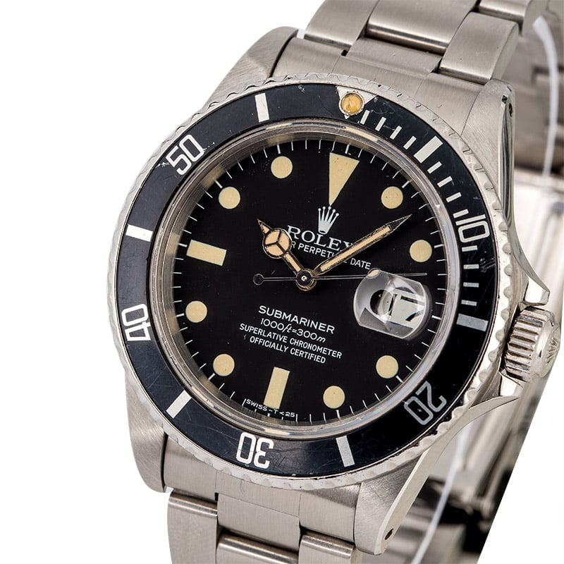 Vintage 1984 Rolex Submariner 16800